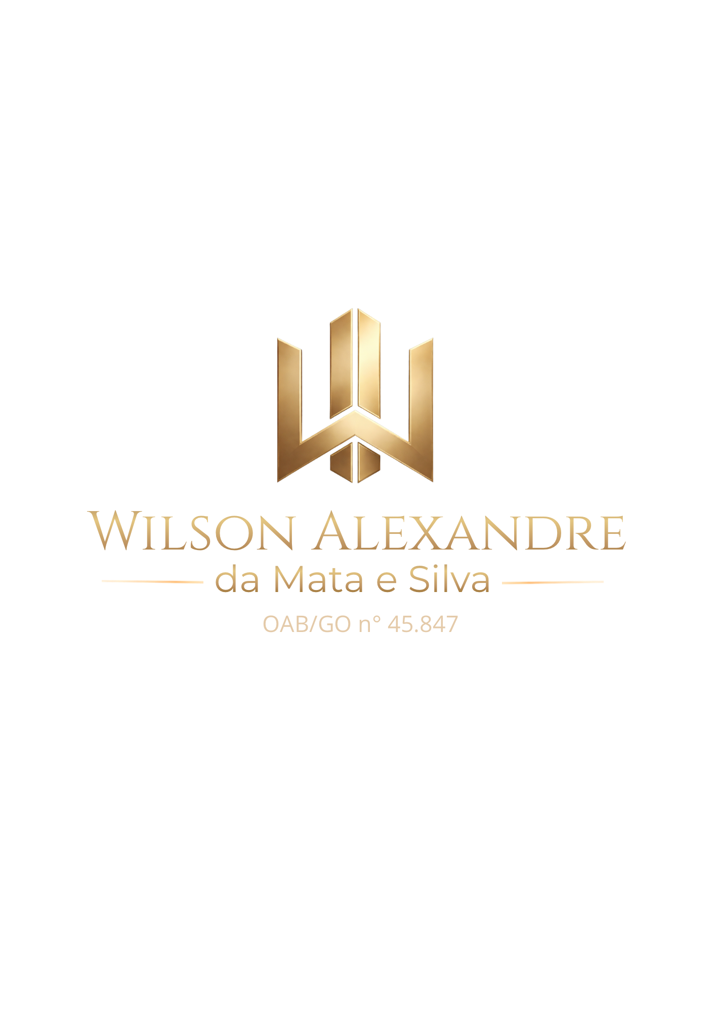 Wilson Alexandre da Mata e Silva — OAB/GO nº 45.847